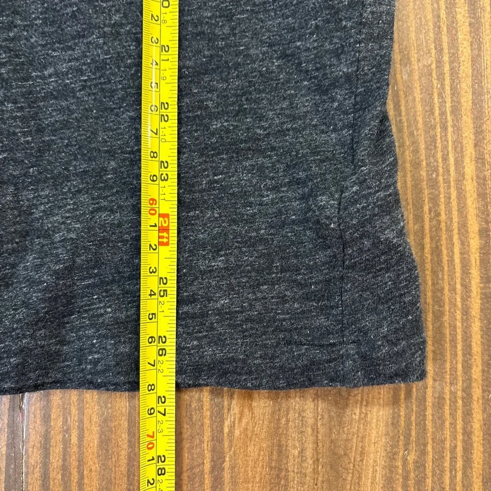 Polo Ralph Lauren Mens Custom Slim Fit Long‎ Sleeve T-Shirt Charcoal Grey Medium